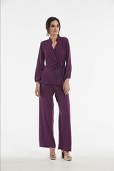 WHASHED SATIN CULPA SHIRT